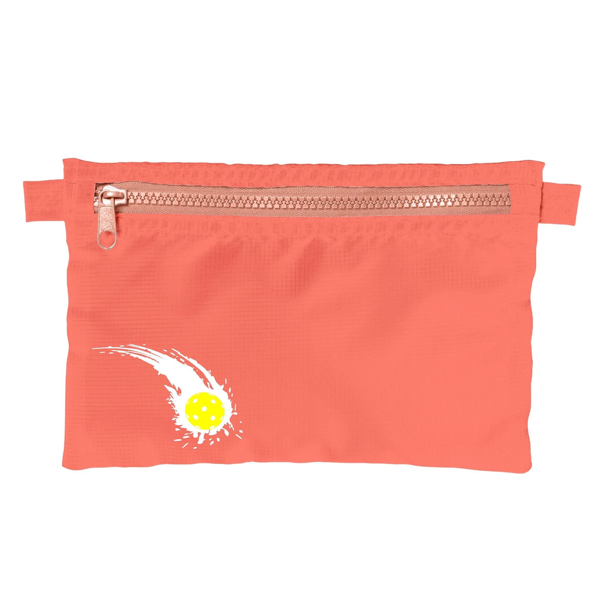 Pickleball Impact | Pickleball Cosmetic Stash Pouch Bag | Small Size Court Stash Bag