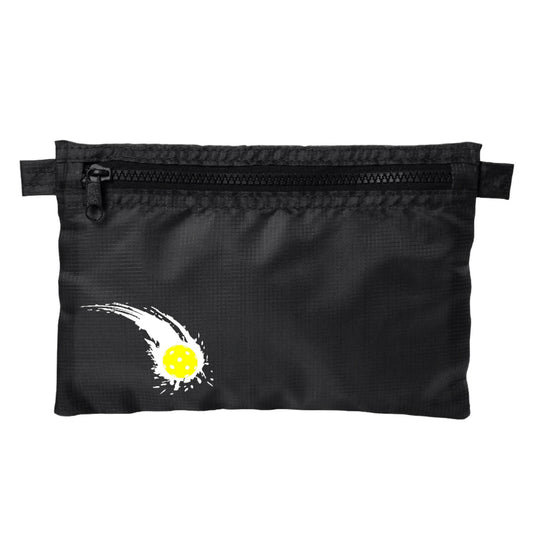 Pickleball Impact | Pickleball Cosmetic Stash Pouch Bag | Small Size Court Stash Bag