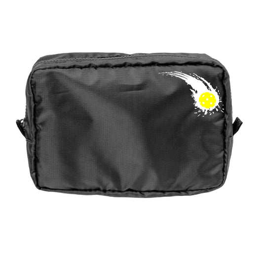 Pickleball Impact | Pickleball Dimensional Cosmetic Pouch Bag | Small Size Court Dimensional Bag