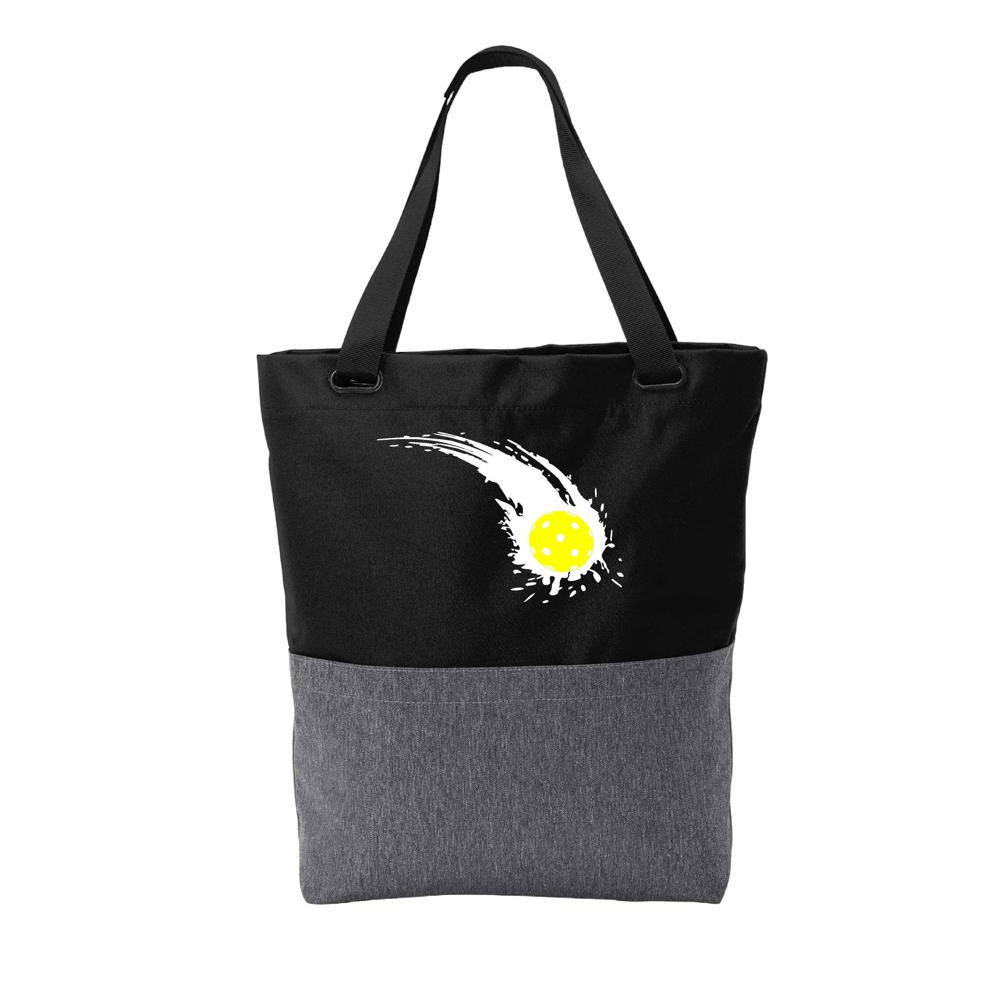 Pickleball Impact | Pickleball Sports Convertible Tote Bag | Medium Size Court Tote Bag