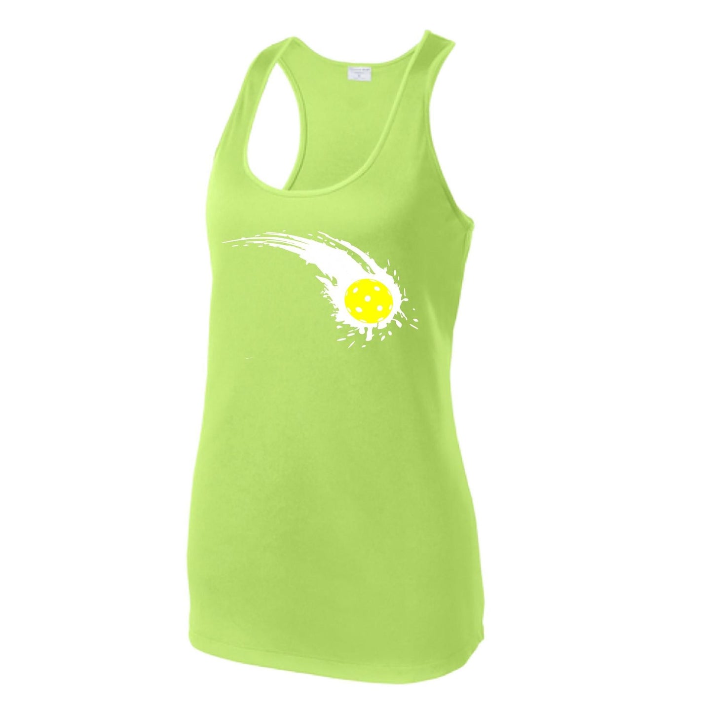 Pickleball Impact | Women's Racerback Pickleball Tank | 100% Polyester