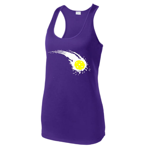 Pickleball Impact | Women's Racerback Pickleball Tank | 100% Polyester