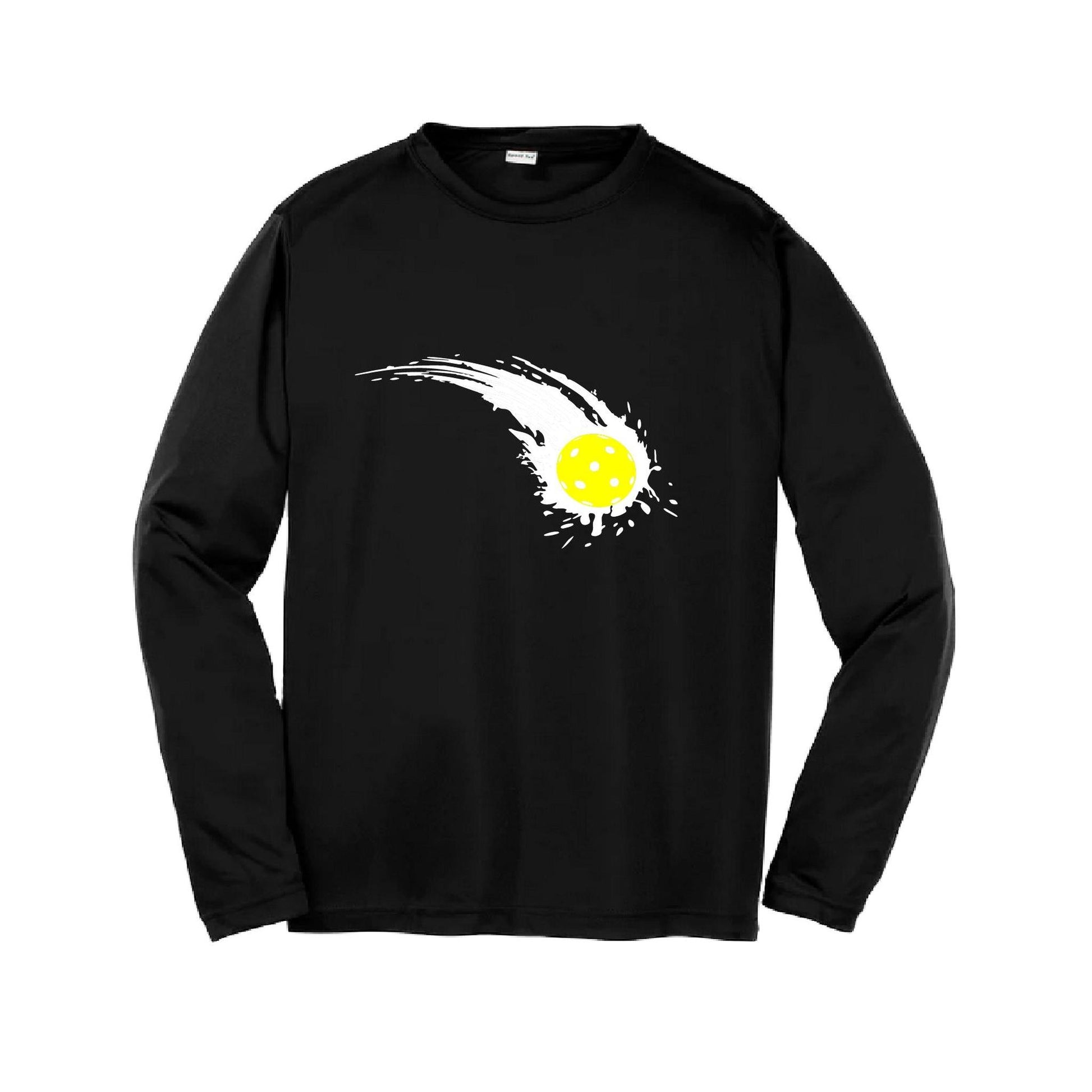 Pickleball Impact | Youth Long Sleeve Pickleball Performance T-Shirts | 100% Polyester