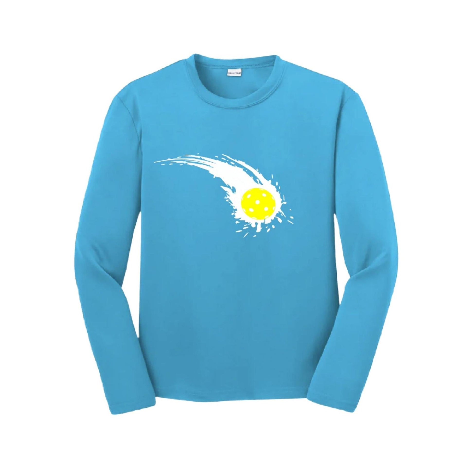 Pickleball Impact | Youth Long Sleeve Pickleball Performance T-Shirts | 100% Polyester