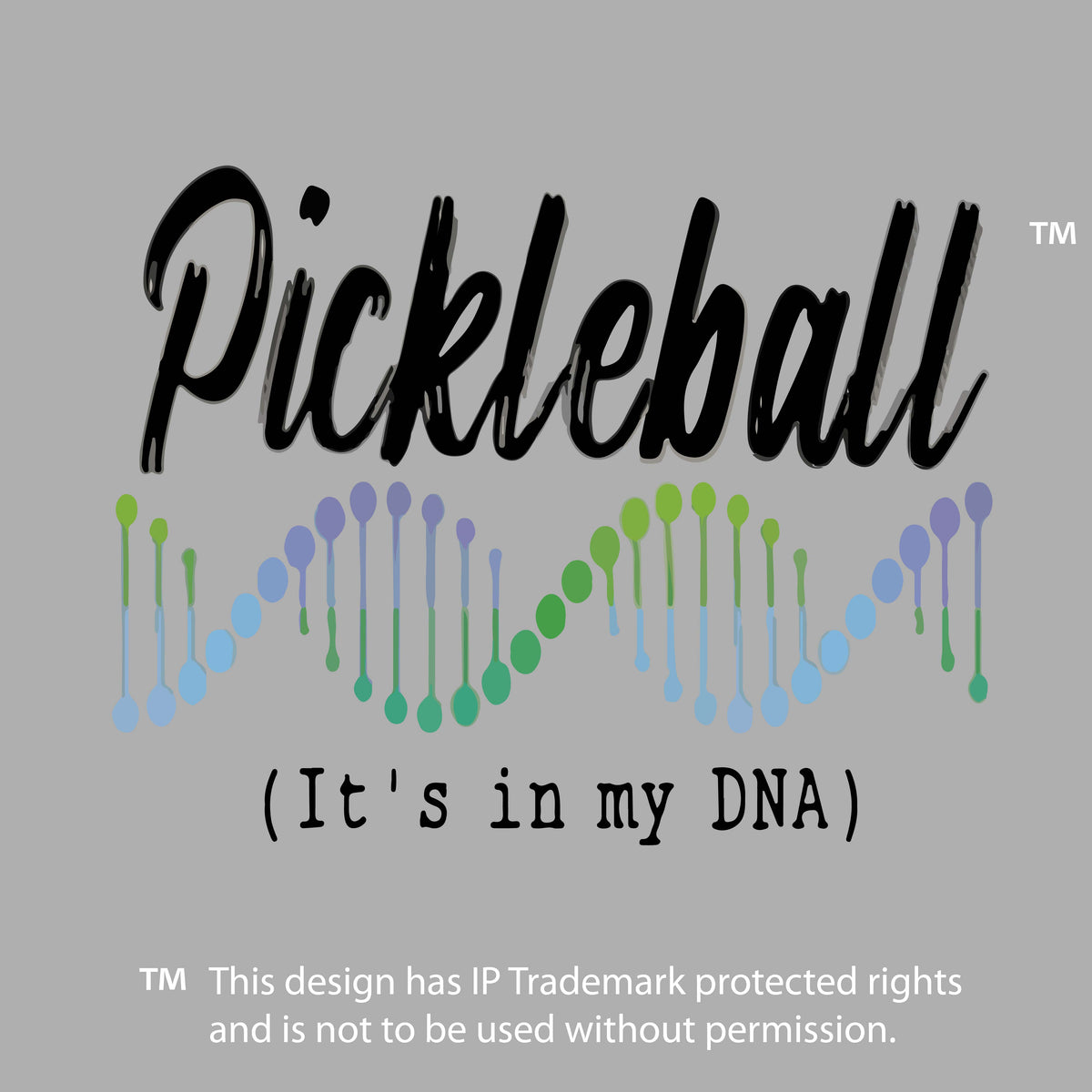 Pickleball Is In My DNA | Baby Knotted Sleeper