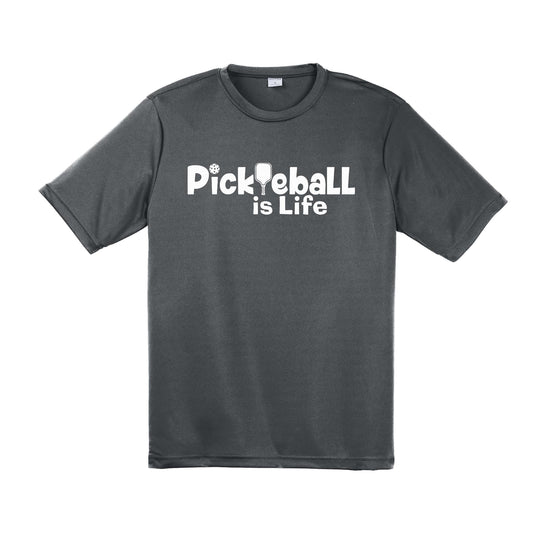 Pickleball Is Life | Men’s Short Sleeve Athletic Performance T-Shirts | 100% Polyester