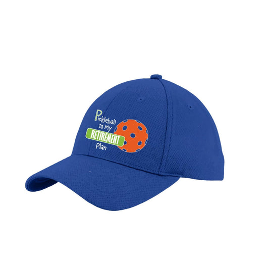 Pickleball Is My Retirement Plan (Customizable) | Pickleball Hat | Moisture-Wicking 100% Polyester