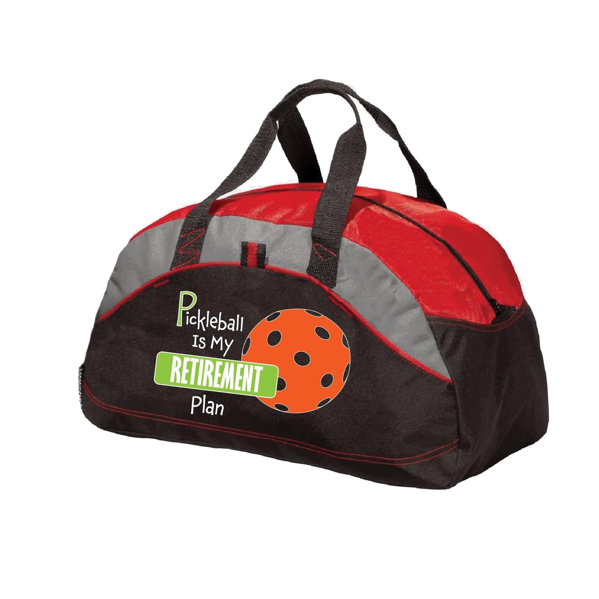 Pickleball Is My Retirement Plan | Pickleball Sports Duffel | Medium Size Court Bag