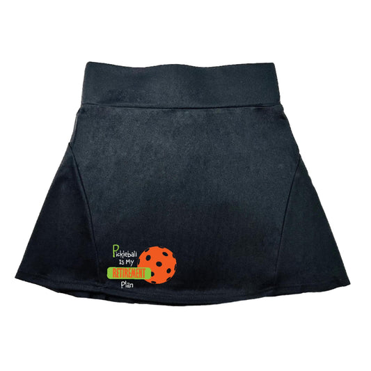 Pickleball Is My Retirement Plan | Women's Flirty Pickleball Skort