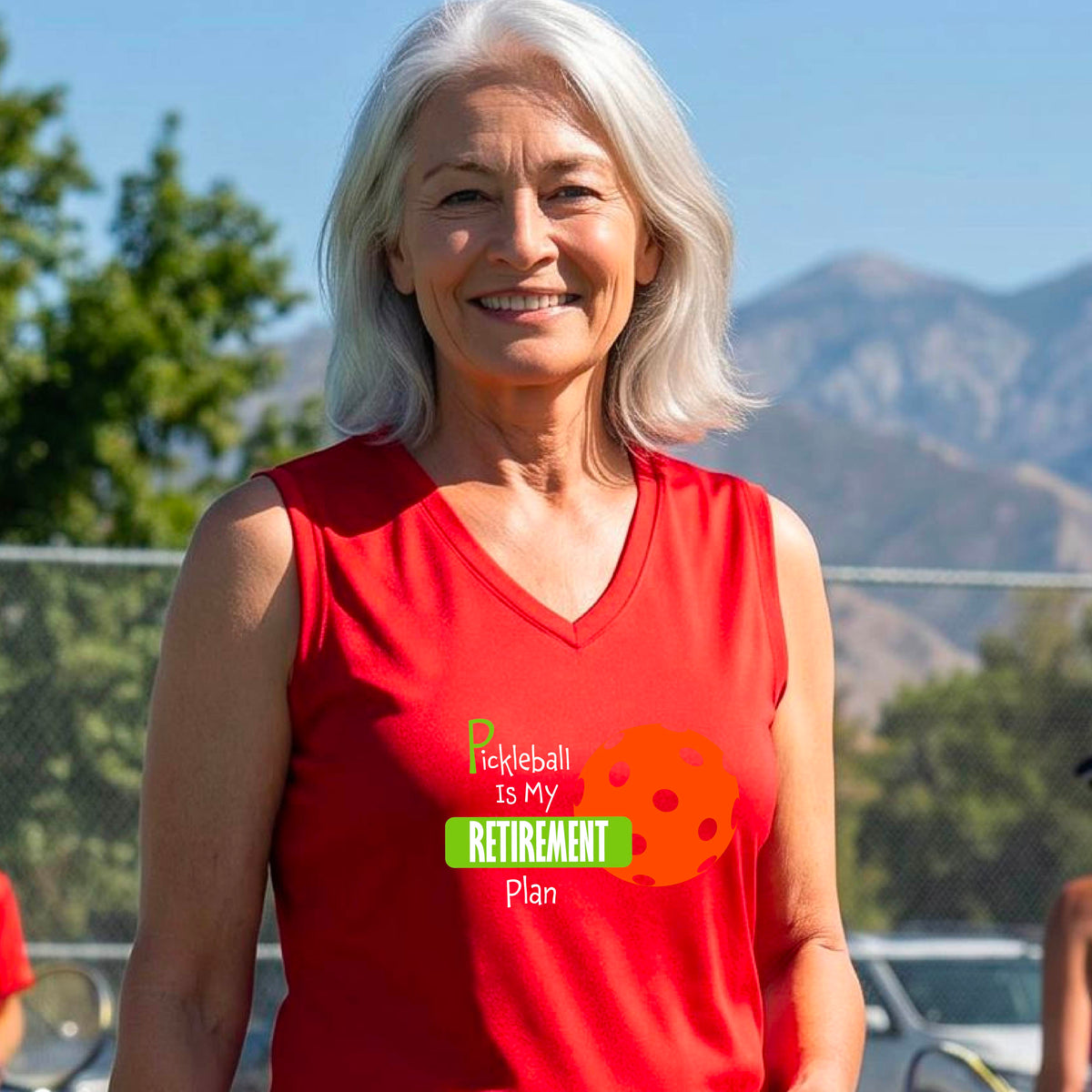 Women’s Pickleball Performance Shirt – Court & Casual Athletic Wear - Sleeveless