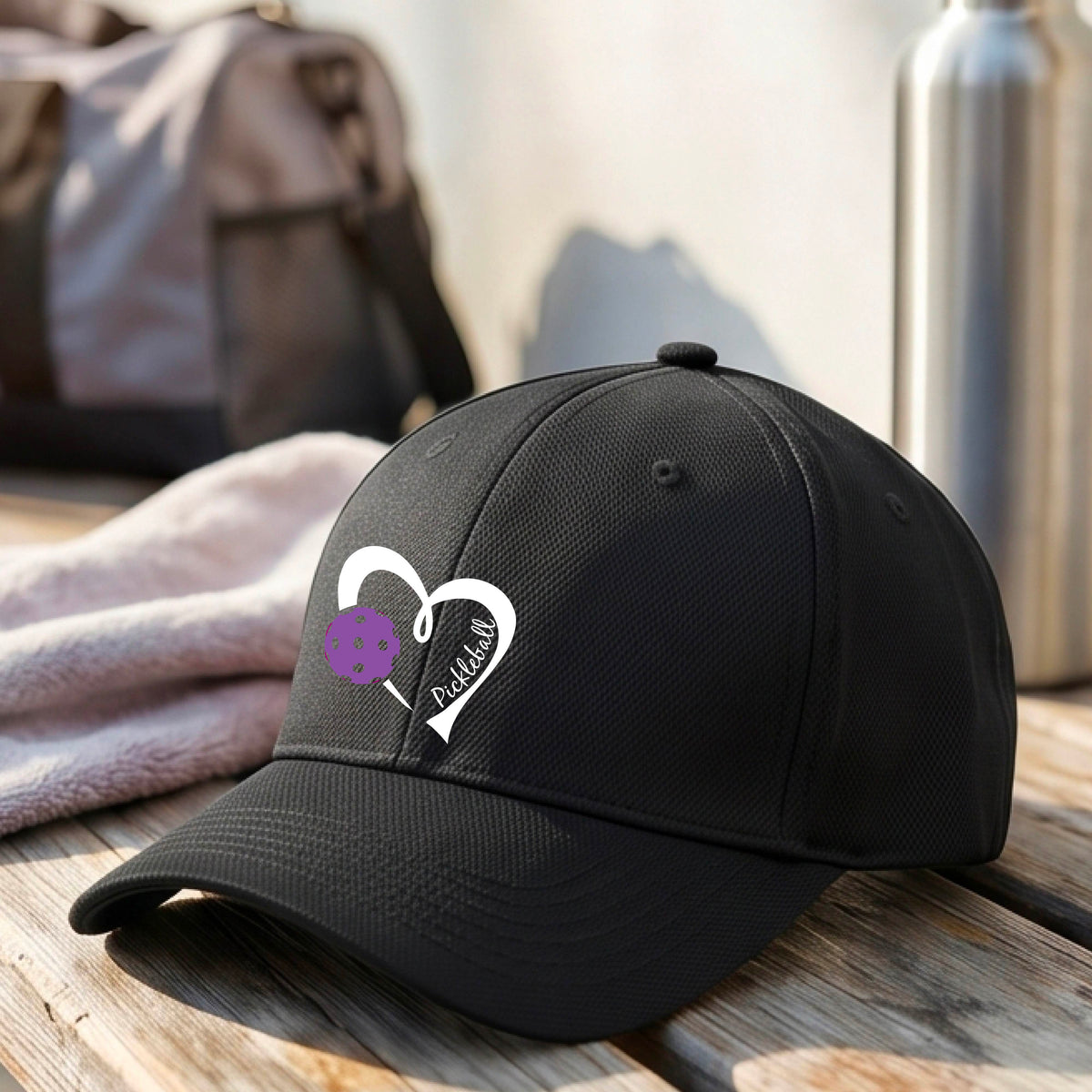 Pickleball Court Hat – Mid-Profile Pickleball Cap - Customizable