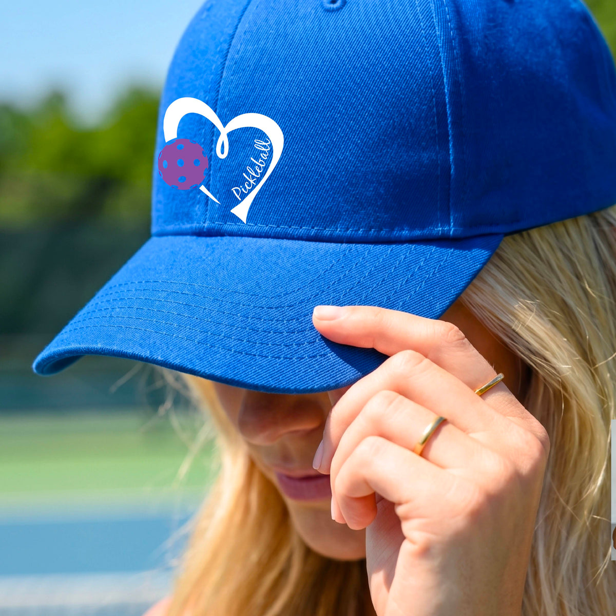 Pickleball Court Hat – Mid-Profile Pickleball Cap - Customizable