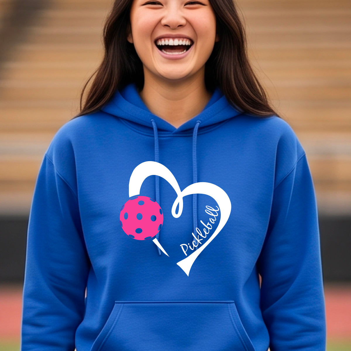 Unisex Pickleball Court Hoodie – Athletic Sports Sweatshirt