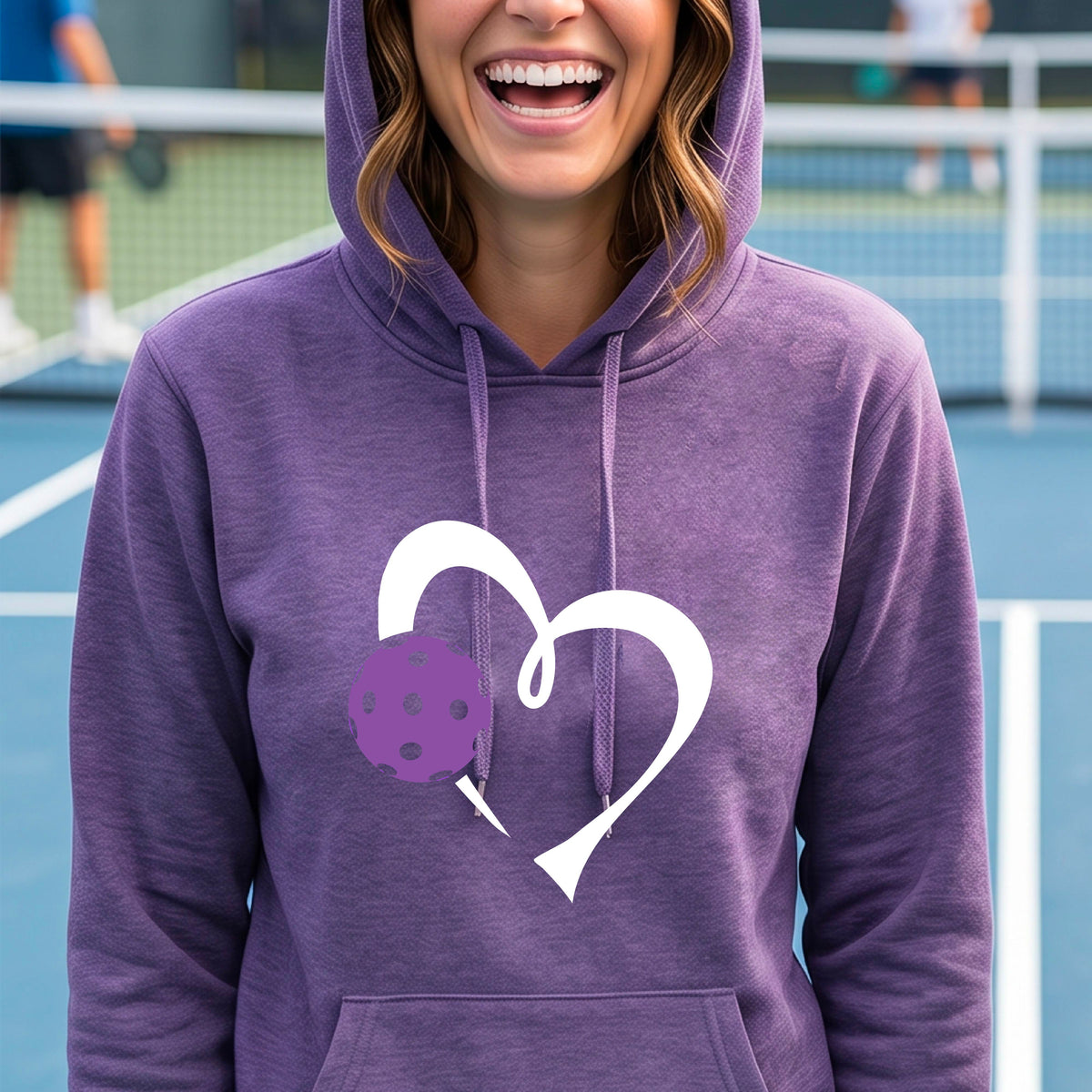 Women’s Pickleball Fitted Hoodie – Fun Gift for Pickleball Players