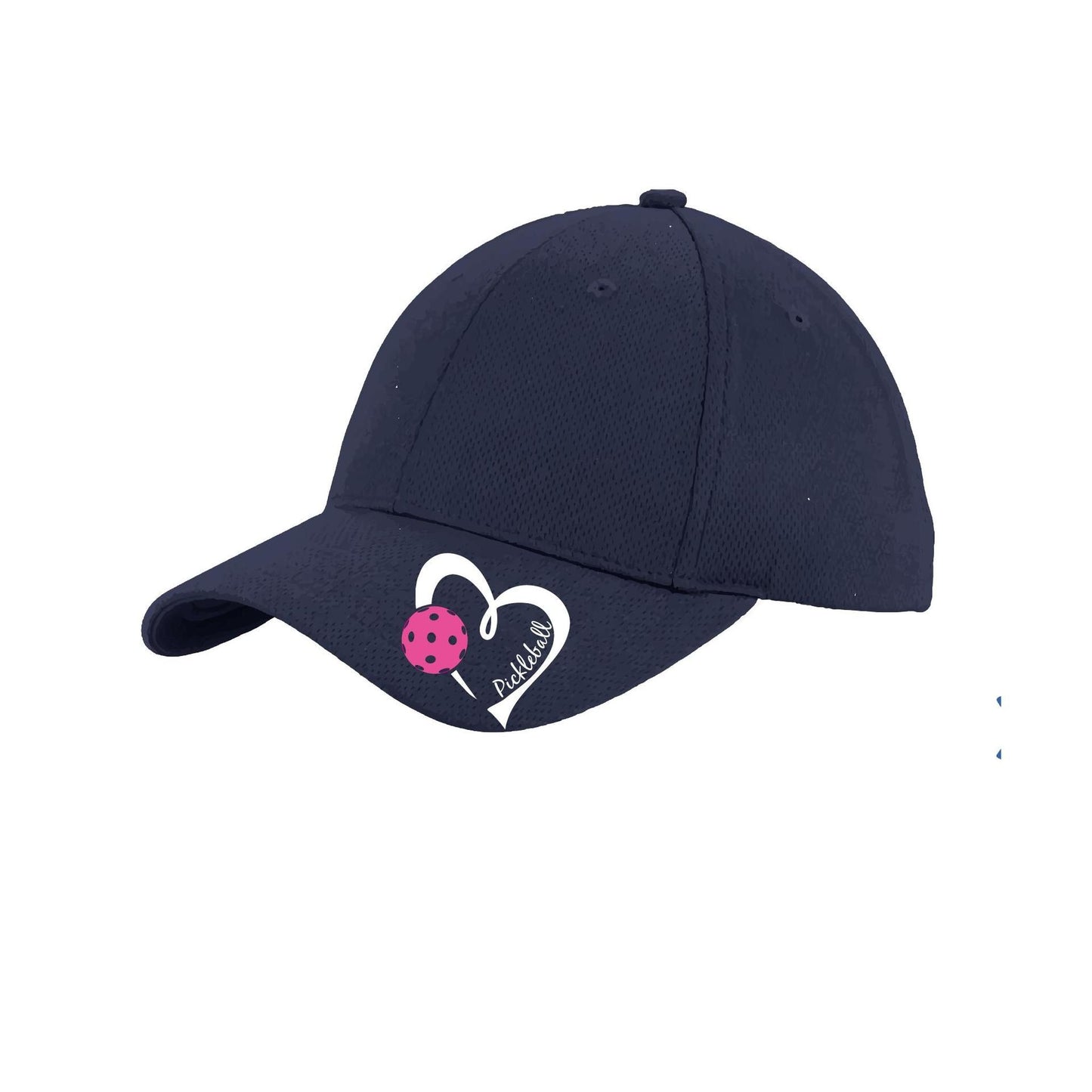 Pickleball Love (Pink) Custom | Pickleball Hat | Moisture-Wicking 100% Polyester