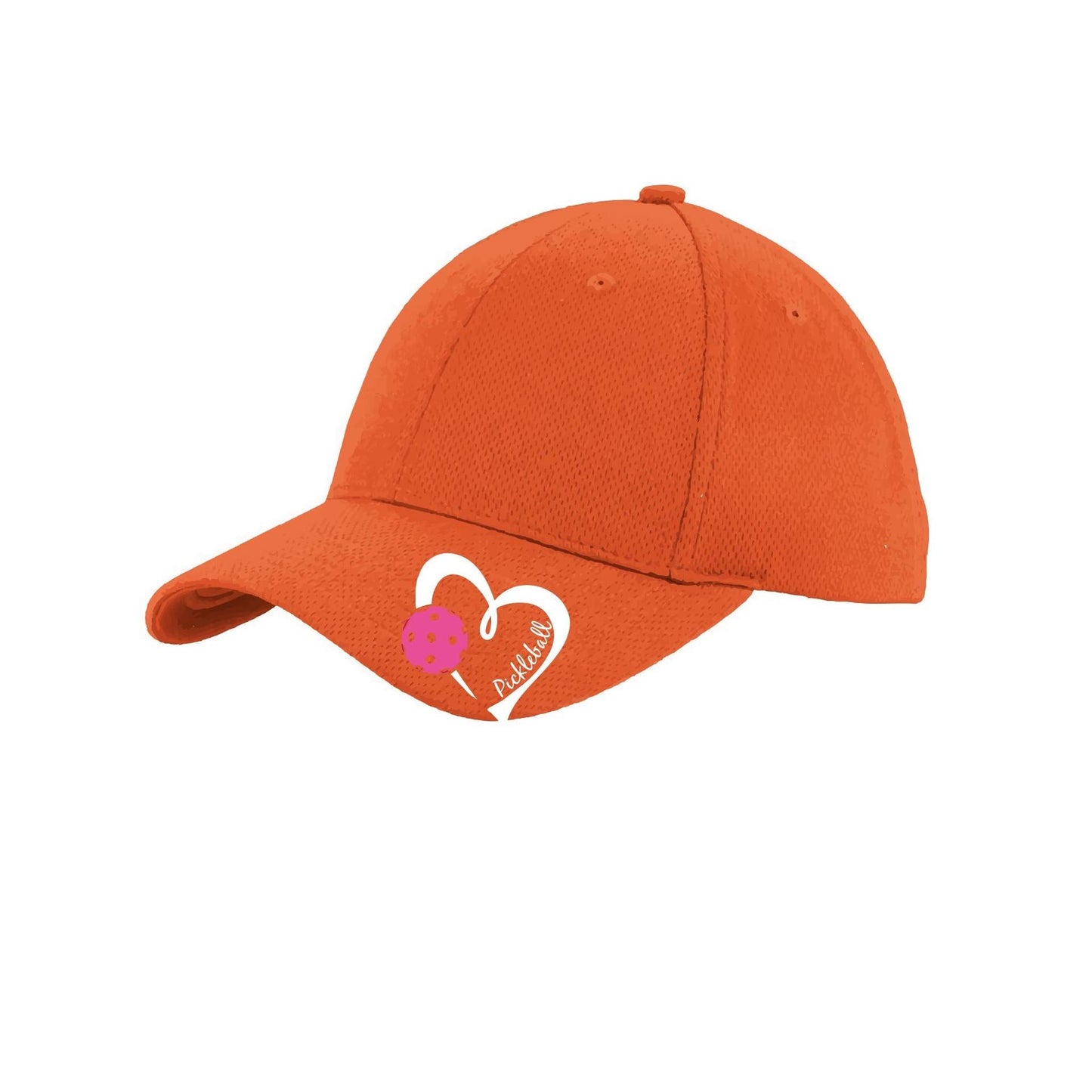 Pickleball Love (Pink) Custom | Pickleball Hat | Moisture-Wicking 100% Polyester