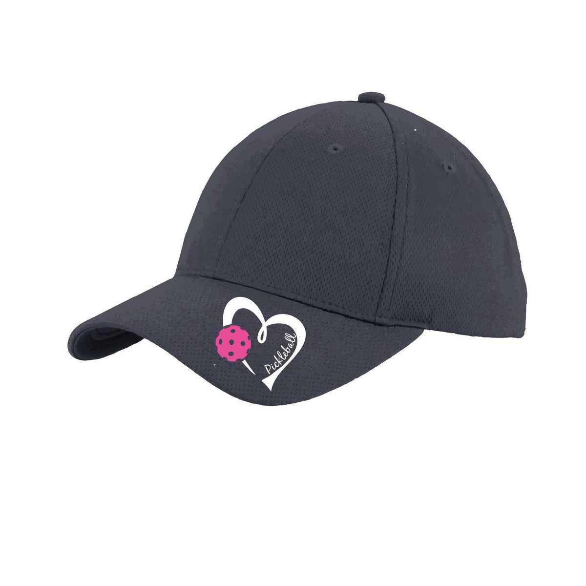 Pickleball Love (Pink) Custom | Pickleball Hat | Moisture-Wicking 100% Polyester