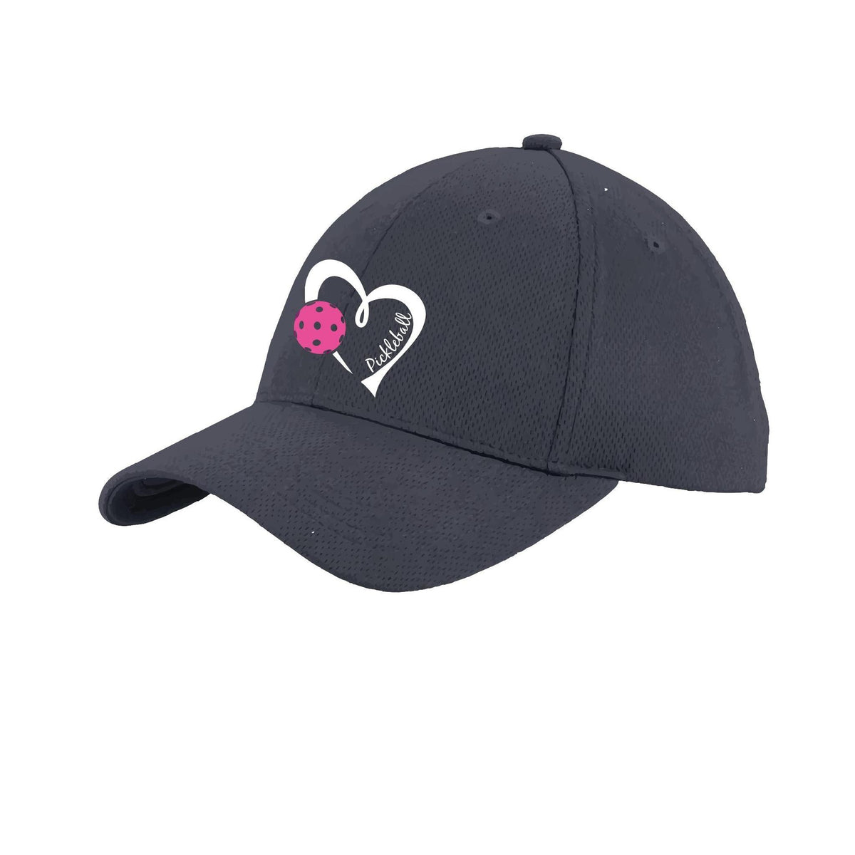Pickleball Love (Pink) Custom | Pickleball Hat | Moisture-Wicking 100% Polyester