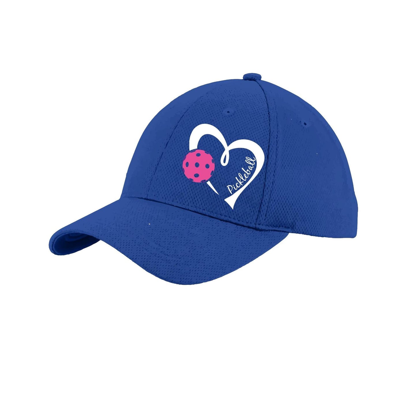 Pickleball Love (Pink) Custom | Pickleball Hat | Moisture-Wicking 100% Polyester
