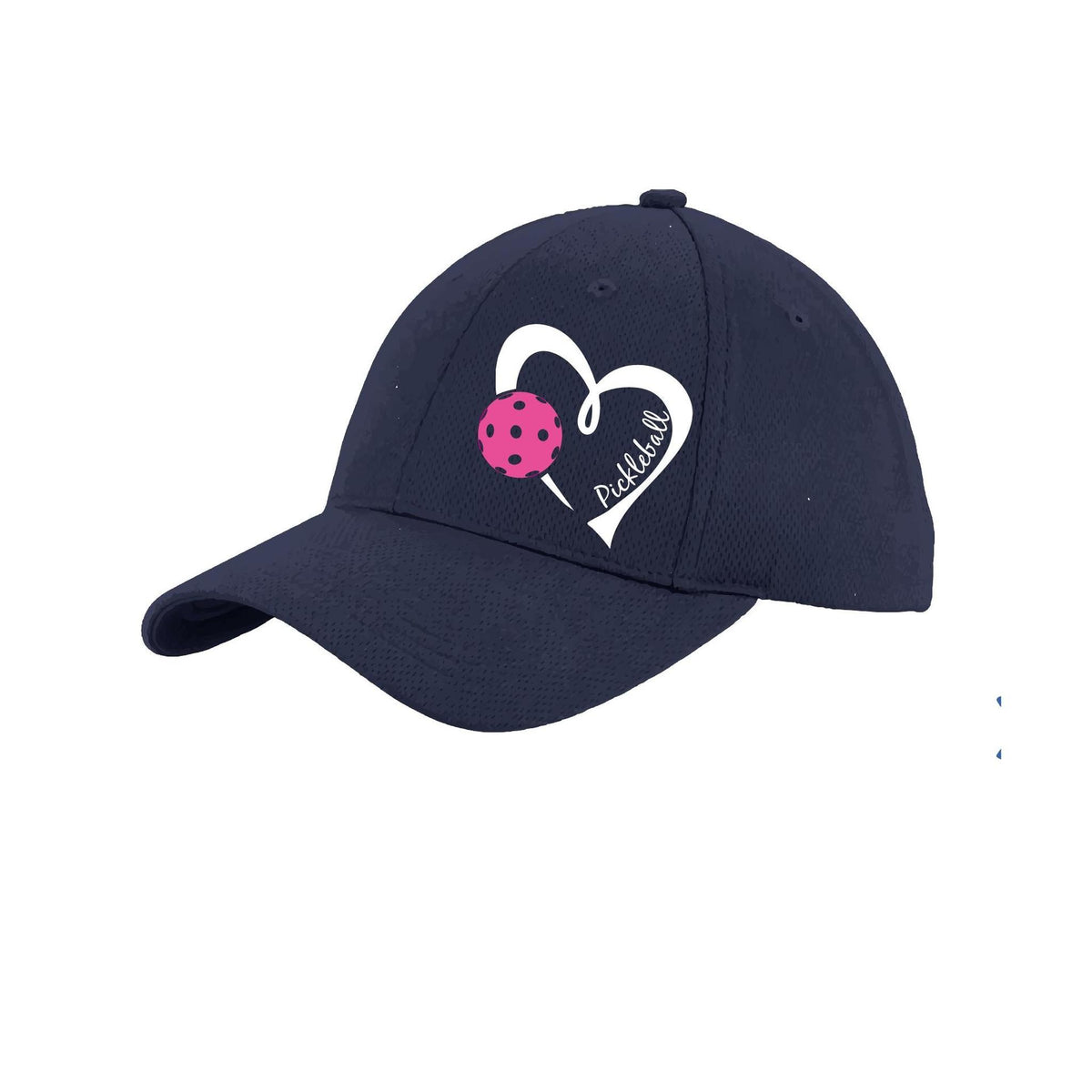 Pickleball Love (Pink) Custom | Pickleball Hat | Moisture-Wicking 100% Polyester