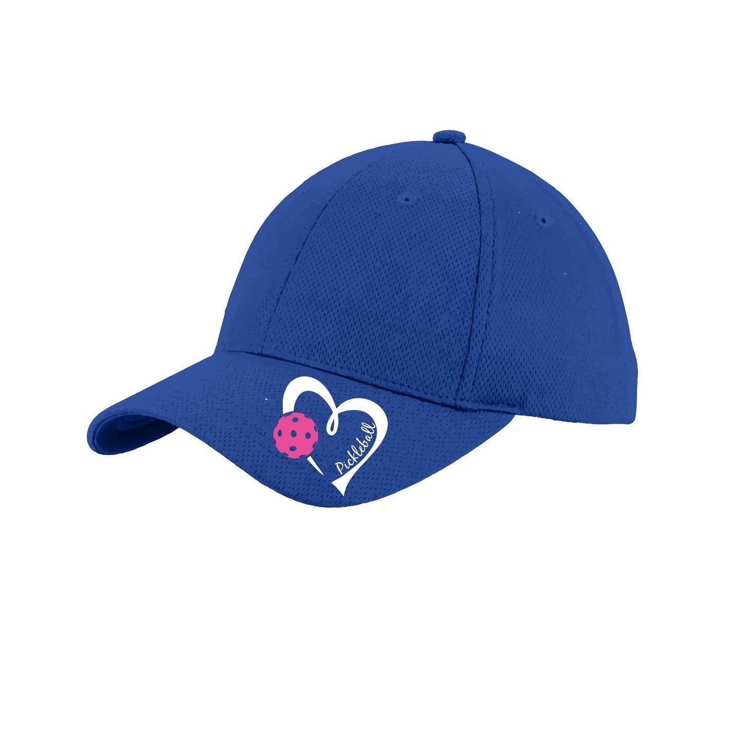 Pickleball Love (Pink) Custom | Pickleball Hat | Moisture-Wicking 100% Polyester
