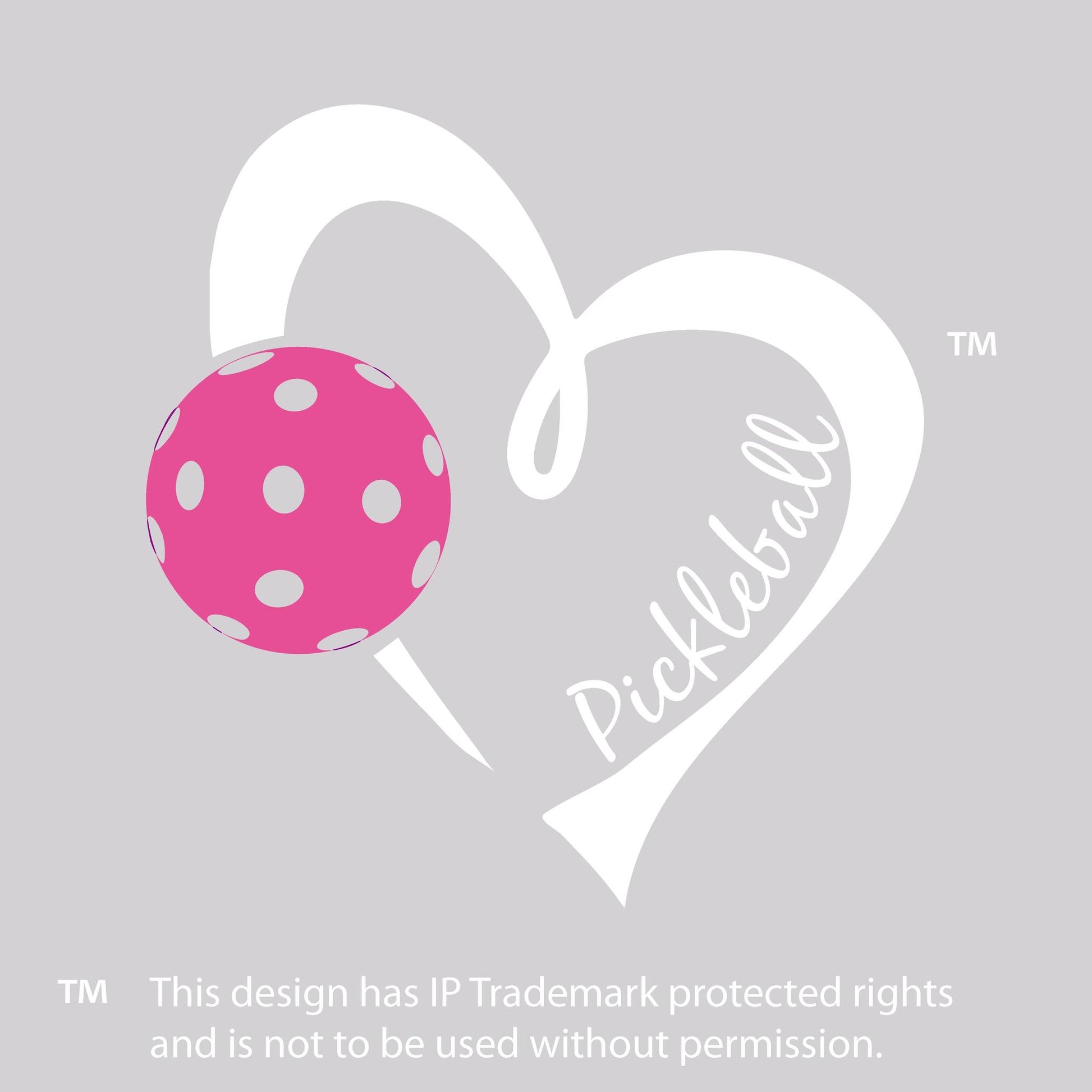 Pickleball Love (Pink) | Women's Athletic Compression Shorts | 85/15 Polyester/Spandex