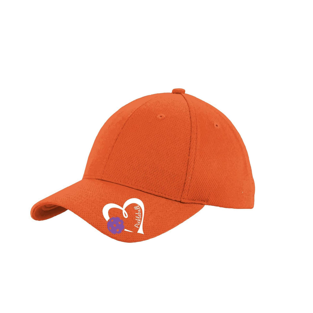 Pickleball Love (Purple) Custom | Pickleball Hat | Moisture-Wicking 100% Polyester