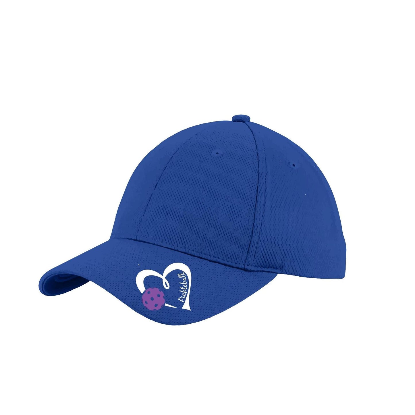 Pickleball Love (Purple) Custom | Pickleball Hat | Moisture-Wicking 100% Polyester