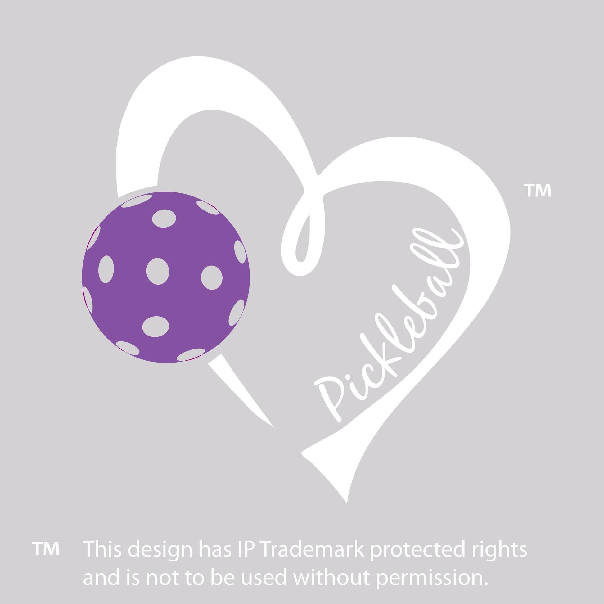 Pickleball Love (Purple) | Women's Athletic Compression Shorts | 85/15 Polyester/Spandex