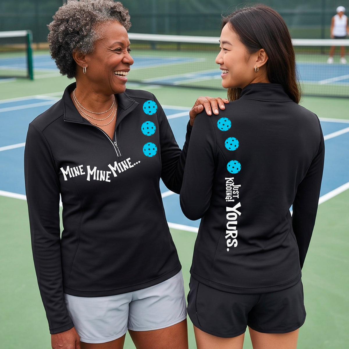 Mine JK Yours (Pickleballs Customized) | Clearance Pickleball Shirts | Dink Dink Smash