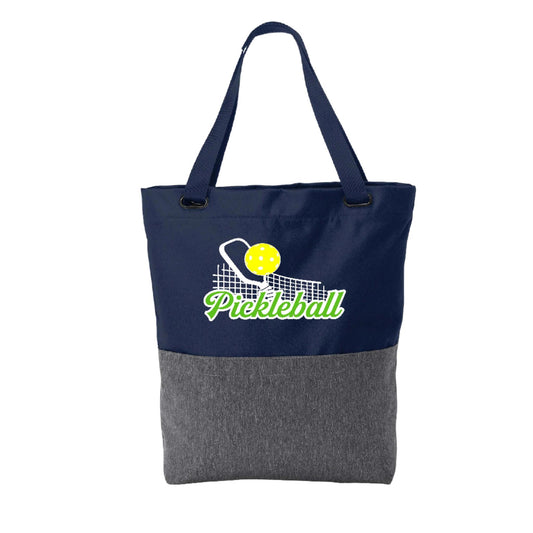 Pickleball Net | Pickleball Sports Convertible Tote Bag | Medium Size Court Tote Bag