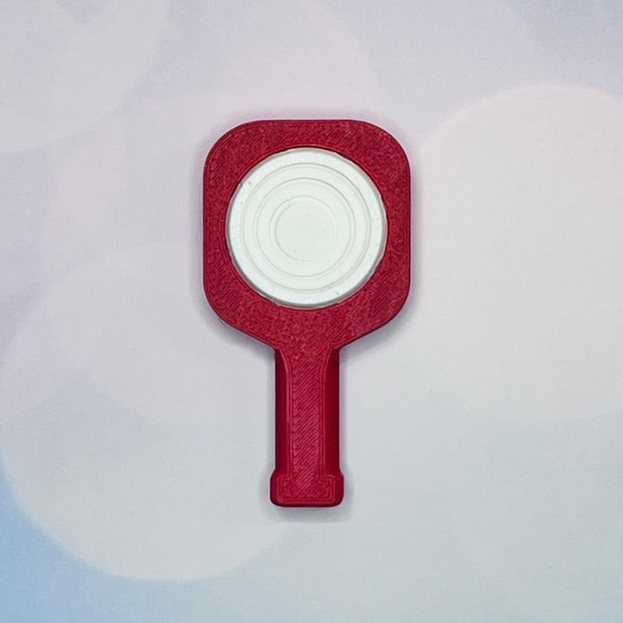 Pickleball Paddle Fidget Keychain | Customizeable Party Favor Gifts | Bag Zipper Pulls and Charms