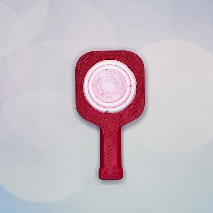 Pickleball Paddle Fidget Keychain | Customizeable Party Favor Gifts | Bag Zipper Pulls and Charms