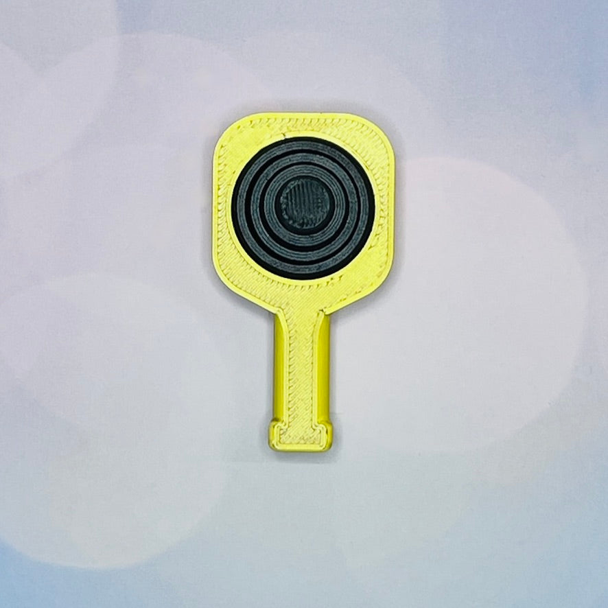 Pickleball Paddle Fidget Keychain | Customizeable Party Favor Gifts | Bag Zipper Pulls and Charms