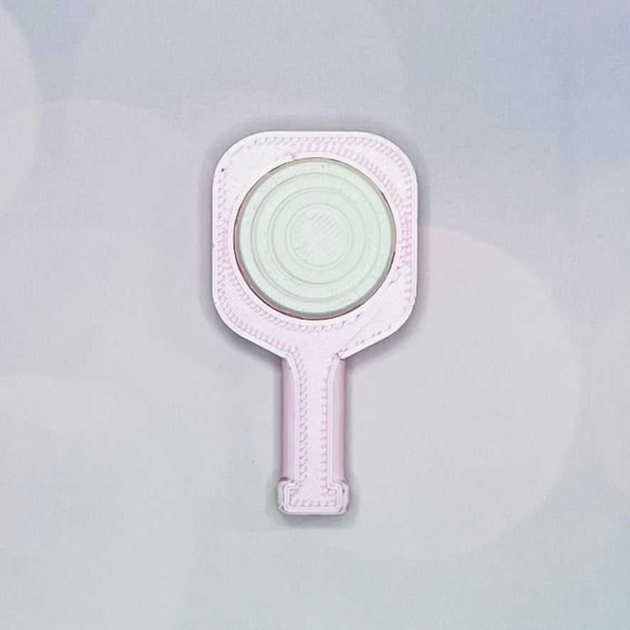 Pickleball Paddle Fidget Keychain | Customizeable Party Favor Gifts | Bag Zipper Pulls and Charms