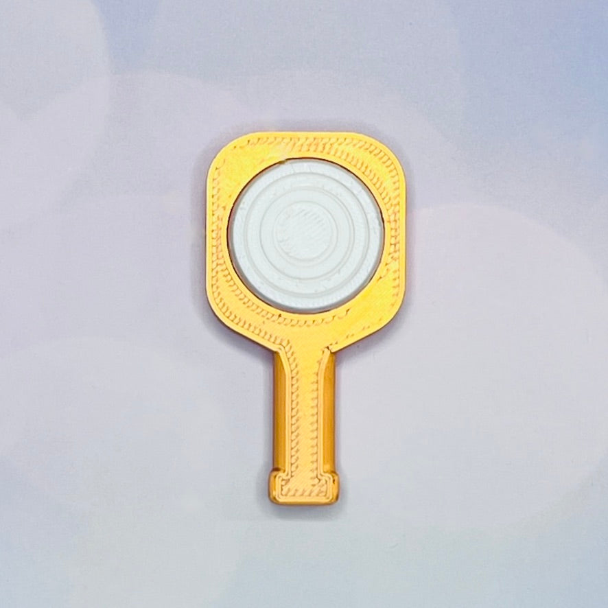 Pickleball Paddle Fidget Keychain | Customizeable Party Favor Gifts | Bag Zipper Pulls and Charms
