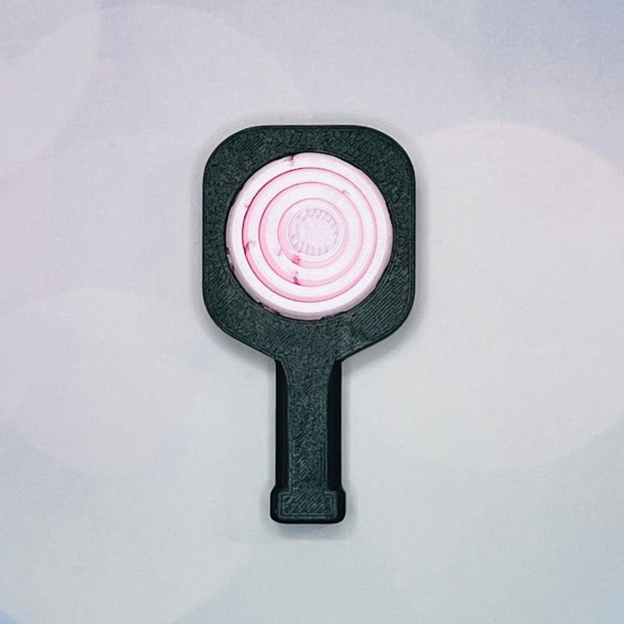 Pickleball Paddle Fidget Keychain | Customizeable Party Favor Gifts | Bag Zipper Pulls and Charms