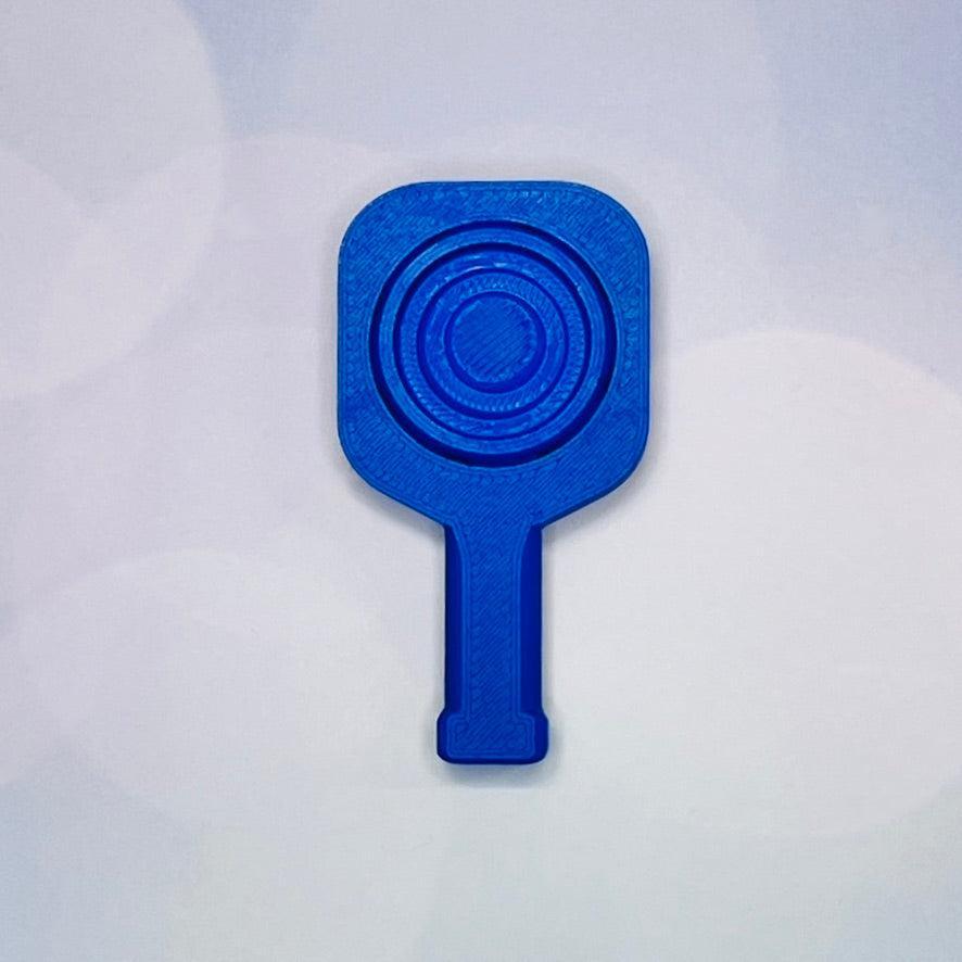 Pickleball Paddle Fidget Keychain | Customizeable Party Favor Gifts | Bag Zipper Pulls and Charms