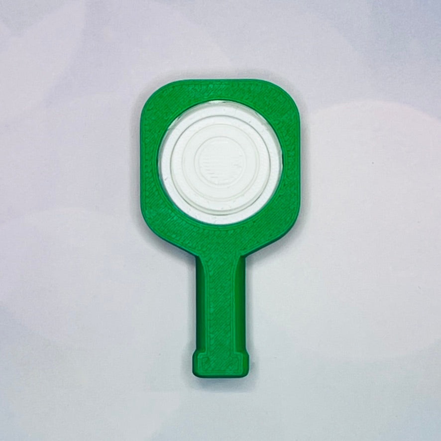 Pickleball Paddle Fidget Keychain | Customizeable Party Favor Gifts | Bag Zipper Pulls and Charms