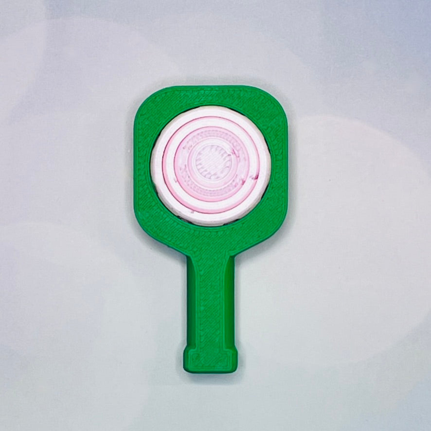 Pickleball Paddle Fidget Keychain | Customizeable Party Favor Gifts | Bag Zipper Pulls and Charms