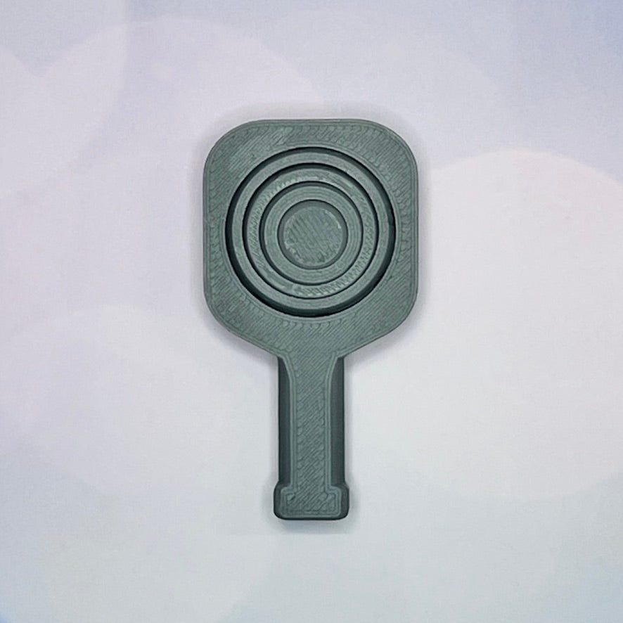 Pickleball Paddle Fidget Keychain | Customizeable Party Favor Gifts | Bag Zipper Pulls and Charms