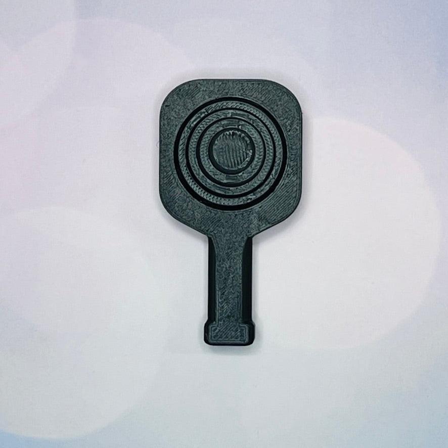 Pickleball Paddle Fidget Keychain | Customizeable Party Favor Gifts | Bag Zipper Pulls and Charms
