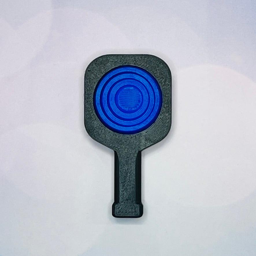 Pickleball Paddle Fidget Keychain | Customizeable Party Favor Gifts | Bag Zipper Pulls and Charms