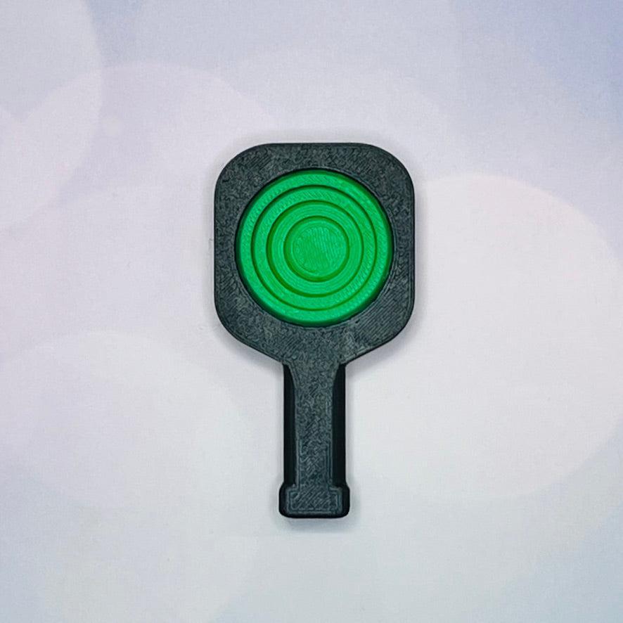 Pickleball Paddle Fidget Keychain | Customizeable Party Favor Gifts | Bag Zipper Pulls and Charms