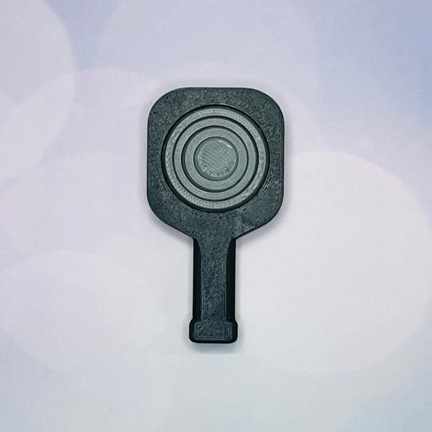 Pickleball Paddle Fidget Keychain | Customizeable Party Favor Gifts | Bag Zipper Pulls and Charms