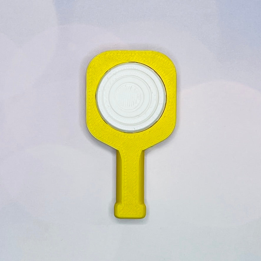 Pickleball Paddle Fidget Keychain | Customizeable Party Favor Gifts | Bag Zipper Pulls and Charms