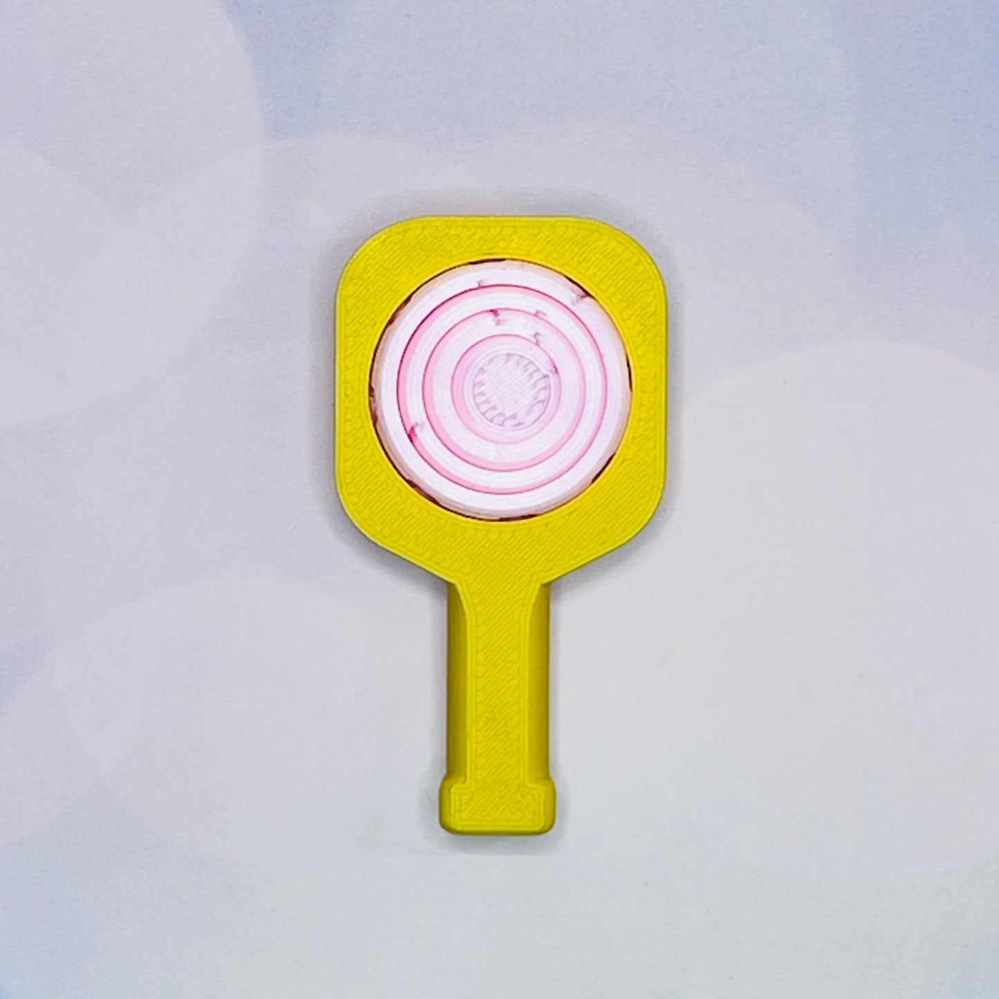 Pickleball Paddle Fidget Keychain | Customizeable Party Favor Gifts | Bag Zipper Pulls and Charms