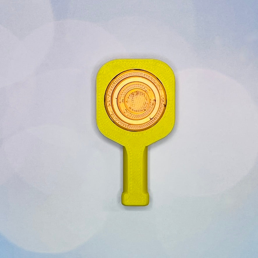 Pickleball Paddle Fidget Keychain | Customizeable Party Favor Gifts | Bag Zipper Pulls and Charms