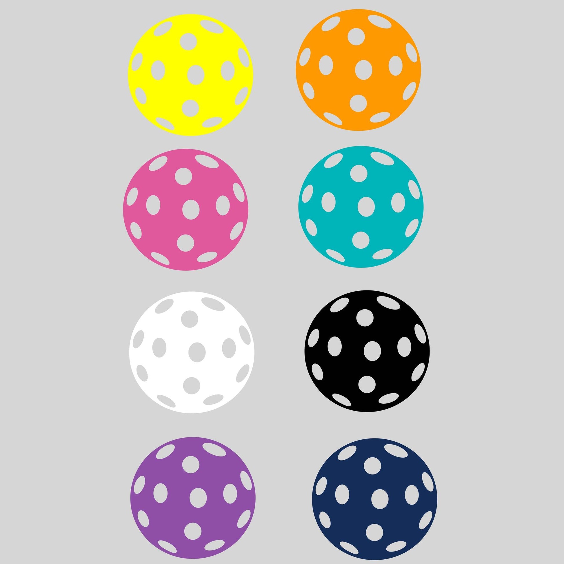 Pickleball | Pickleball Car Decal And Pickleball Sticker | Customizable Color