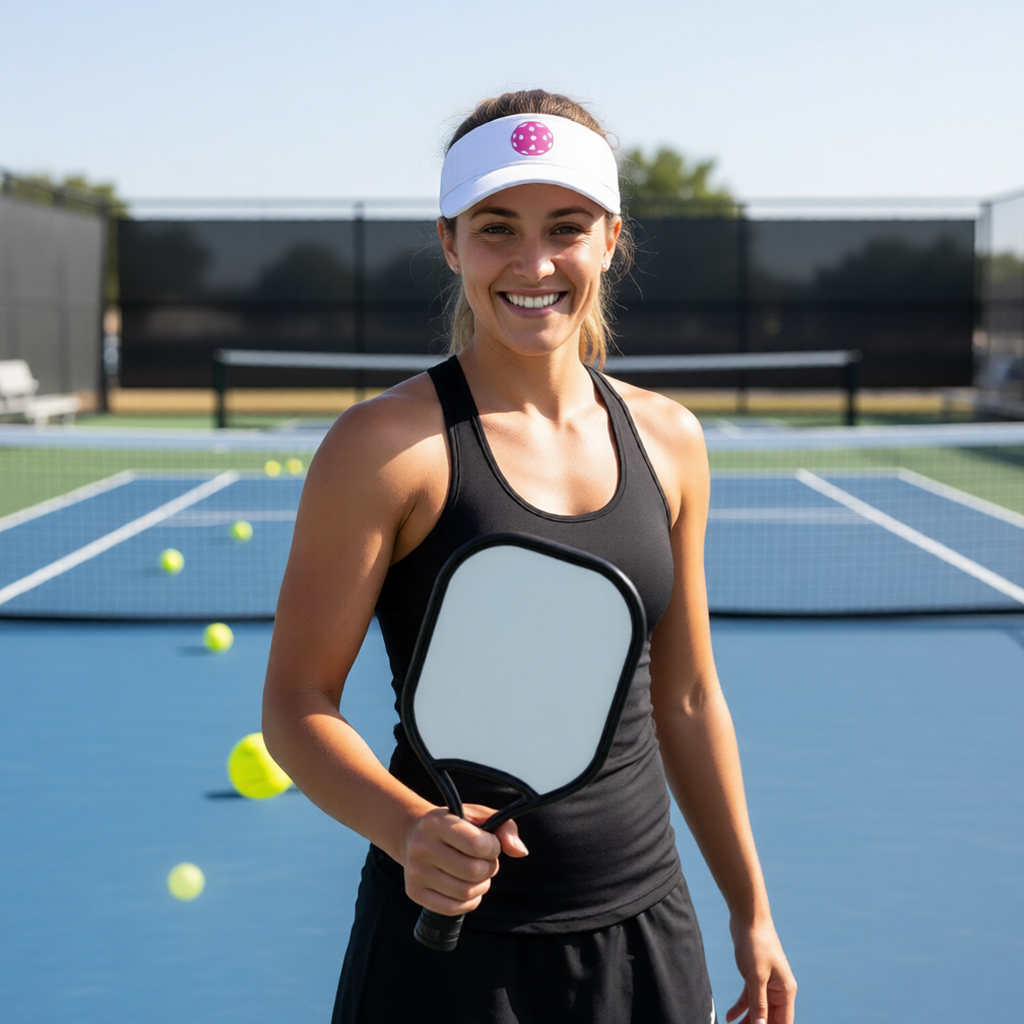 Pink Ballers | Custom Women’s Sleeveless Racerback Performance Tank Shirt | 100% Polyester